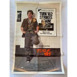 Turk 182 One Sheet Movie Poster - Folded - 1985 - 27x41in.